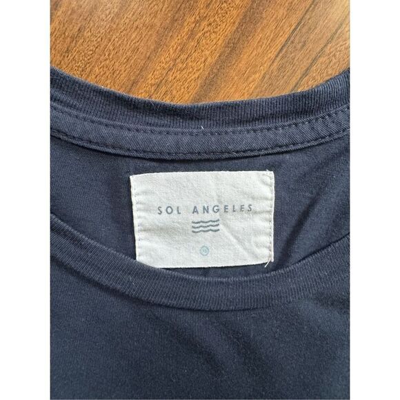 Sol Angeles XS stripe love tee shirt - Picture 2 of 3